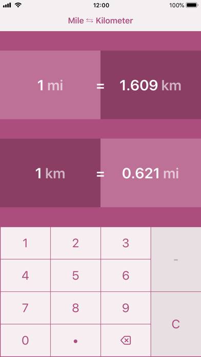 Miles to Kilometers | mi to km screenshot