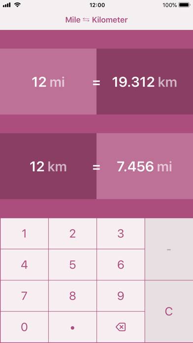 Miles to Kilometers | mi to km Captura de pantalla de la aplicación #2