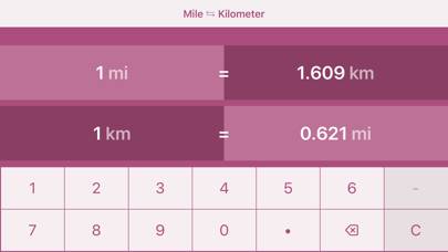 Miles to Kilometers | mi to km Captura de pantalla de la aplicación #4