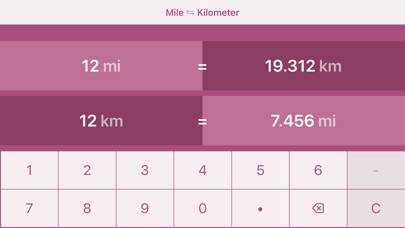 Miles to Kilometers | mi to km Captura de pantalla de la aplicación #5