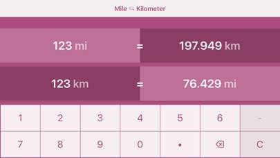 Miles to Kilometers | mi to km Captura de pantalla de la aplicación #6