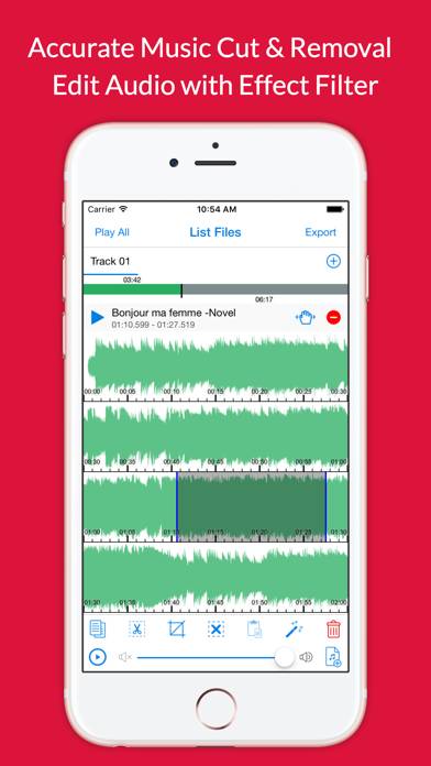 Audio Cutter Premium App screenshot #1