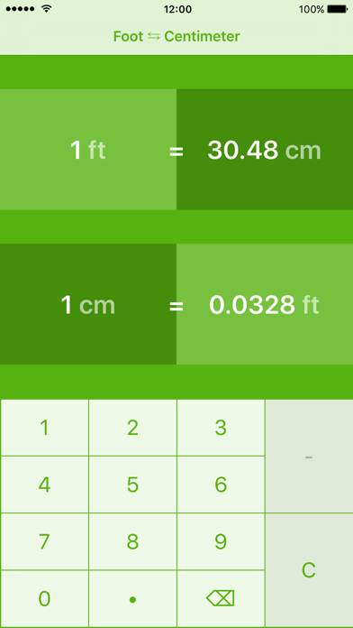 Feet to Centimeters | ft to cm App screenshot #1