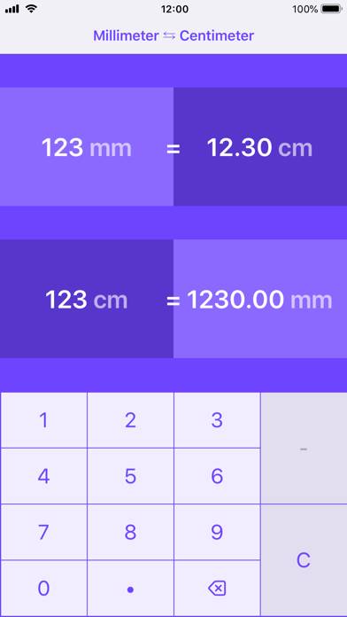 Millimeters to Centimeters App screenshot #3