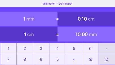 Millimeters to Centimeters App screenshot #4