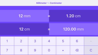 Millimeters to Centimeters Скриншот приложения #5