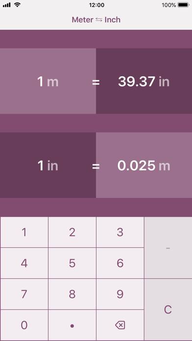 Meters To Inches | m to in Schermata dell'app #1