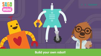 Sago Mini Robot Party App screenshot #2