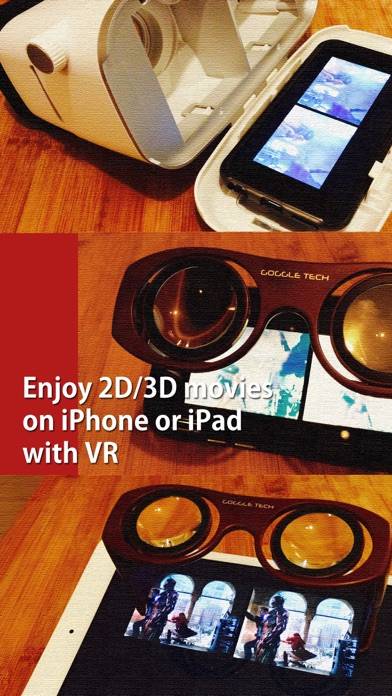 VRPlayer Pro : 2D 3D 360°Video Captura de pantalla de la aplicación #1