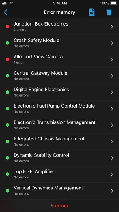 BimmerLink for BMW and Mini Captura de pantalla de la aplicación #5