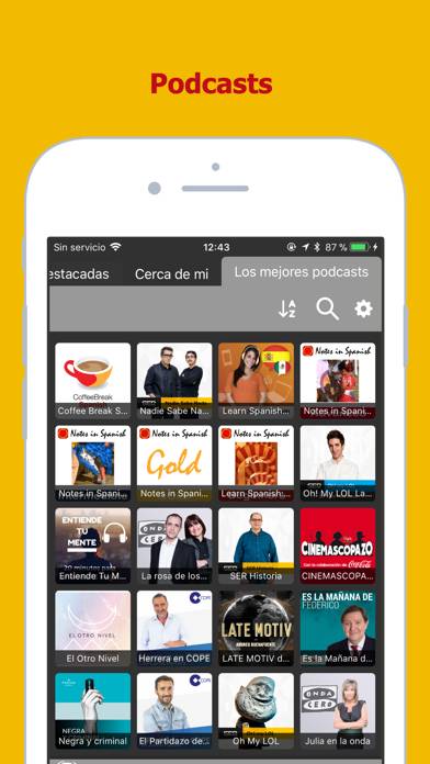 Radio Online España: Radios FM Captura de pantalla de la aplicación