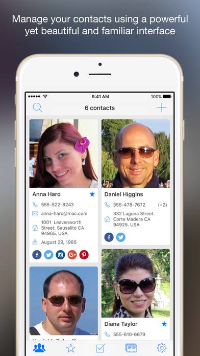 Contacts Board Schermata dell'app #1
