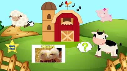 Farm Animal Games! Barnyard Schermata dell'app #1