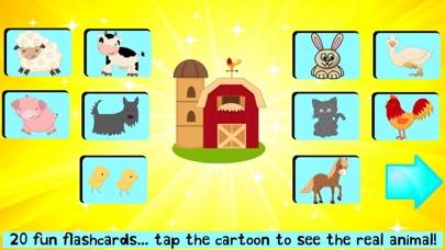 Farm Animal Games! Barnyard Schermata dell'app #2