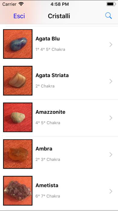 I-Cristalli Schermata dell'app #2