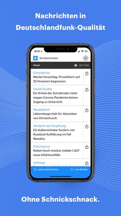 Dlf – Die Nachrichten App screenshot