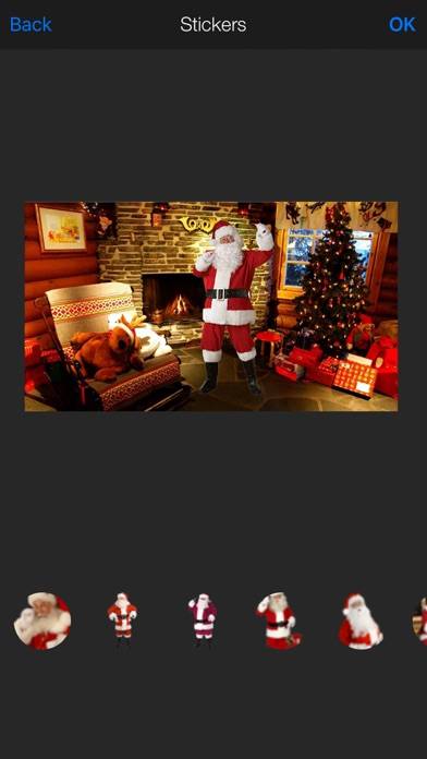 Santa Was In My House: Christmas Cam HD 2015 Schermata dell'app #4