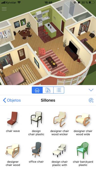 Live Home 3D Pro: House Design Captura de pantalla de la aplicación #4