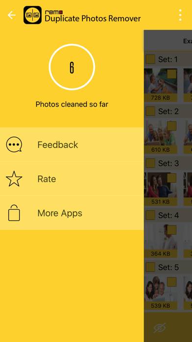 Remo Duplicate Photos Remover Captura de pantalla de la aplicación