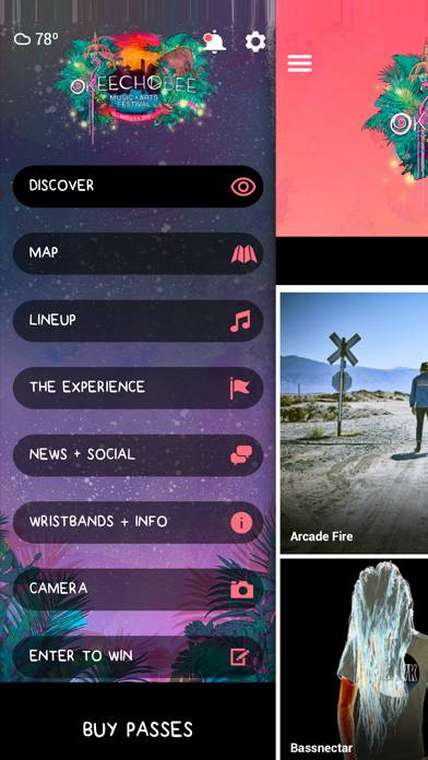 Okeechobee Music & Arts Fest App screenshot