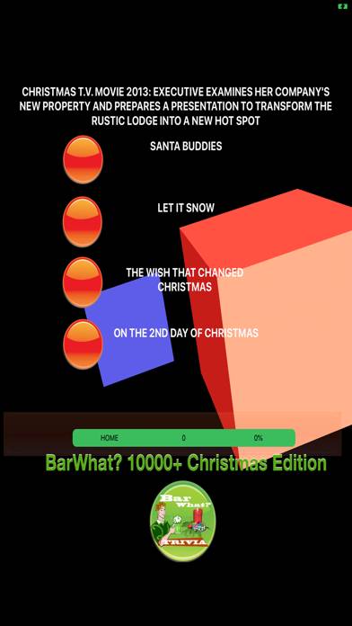 BarWhat? Christmas 10K plus Trivia game screenshot