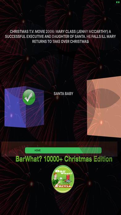 BarWhat? Christmas 10K plus Trivia game screenshot