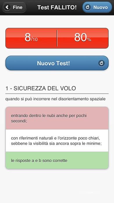 Quiz VDS Schermata dell'app #1