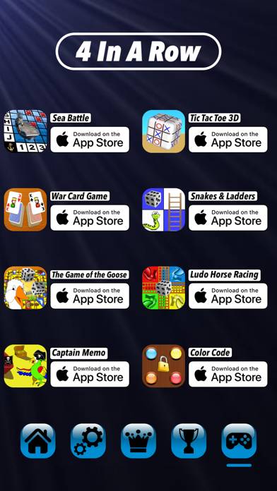 4 In A Row Board Game game screenshot