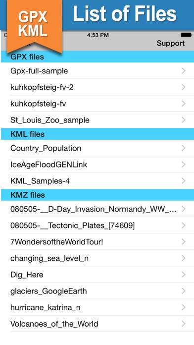 GPX KML KMZ Viewer Converter Schermata dell'app #4