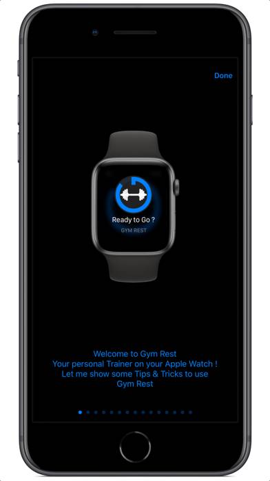 Gym Rest App-Screenshot #1