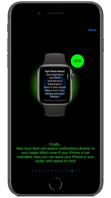 Gym Rest App-Screenshot #2