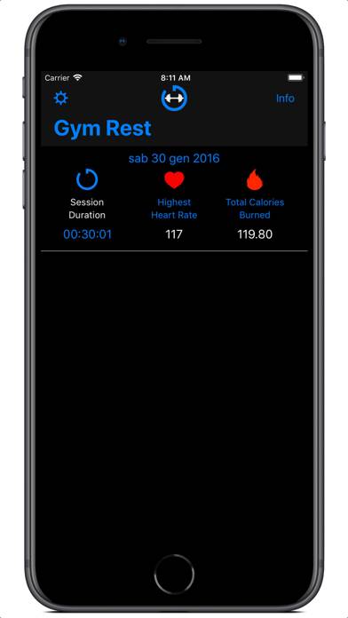Gym Rest App-Screenshot #5