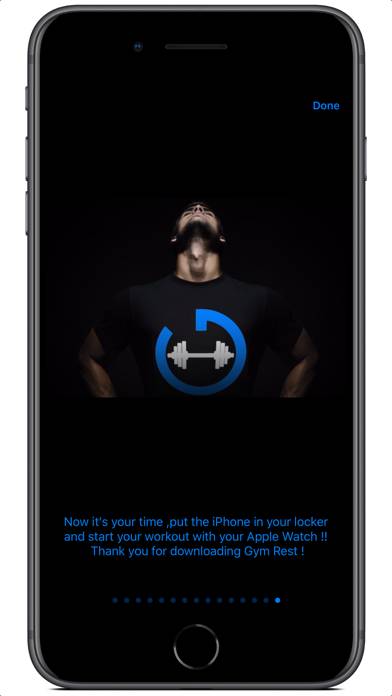 Gym Rest App-Screenshot #6