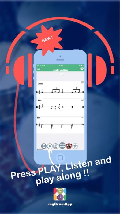 MyDrumApp Capture d'écran de l'application #4