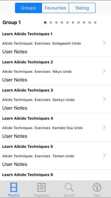 Learn Aikido Techniques Schermata dell'app #2