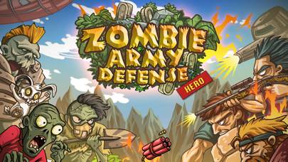 Zombie Army Defense HERO Capture d'écran de l'application #1
