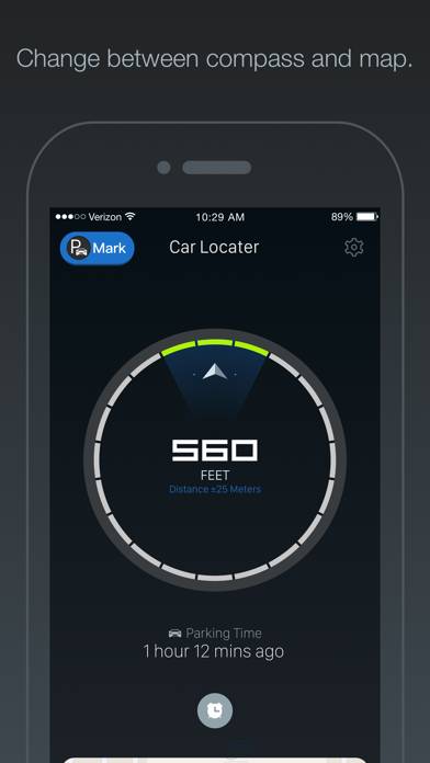 Car Locator App screenshot