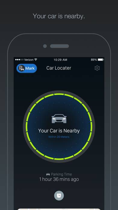 Car Locator App screenshot