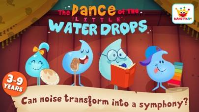 The Dance of the Little Water Drops Скриншот приложения #1