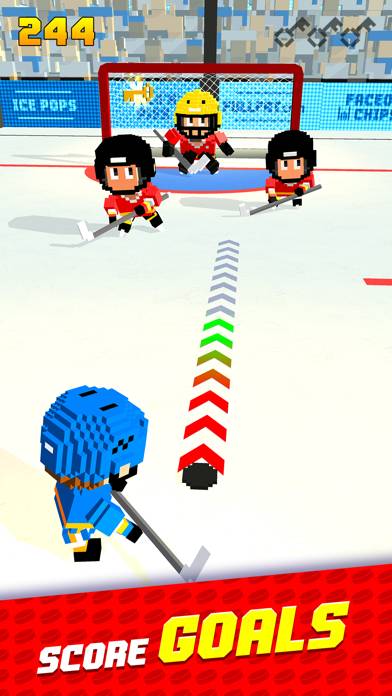 Blocky Hockey screenshot #1