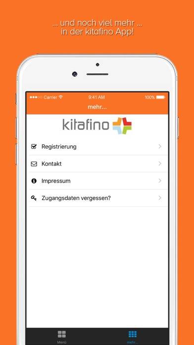 Kitafino App-Screenshot