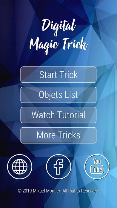 Digital Magic Trick App screenshot #1