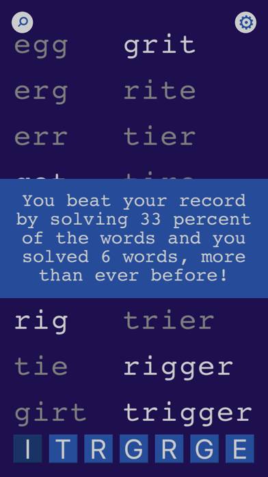 All The Words game screenshot