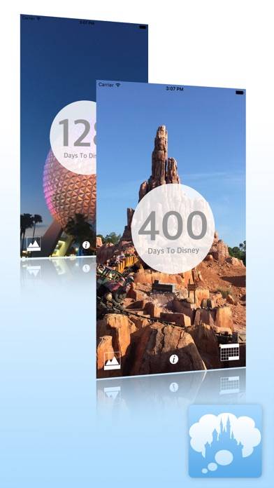 Days To Disney - Vacation Countdown App! screenshot