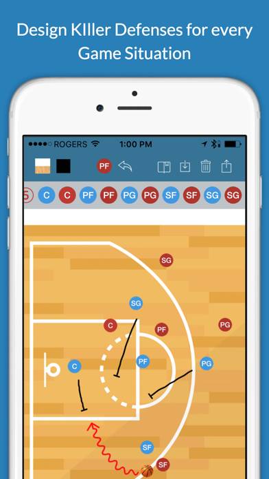 Basketball Clipboard Blueprint App screenshot #1