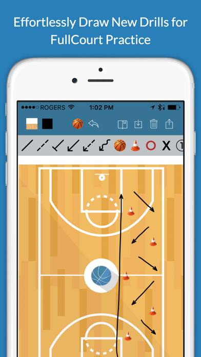 Basketball Clipboard Blueprint App screenshot #2