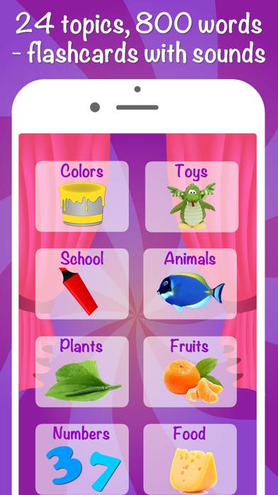 Spanish language for kids Pro Скриншот приложения #2