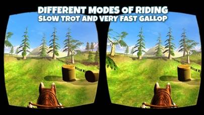 VR Horse Riding Simulator : VR Game for Google Cardboard App skärmdump #2