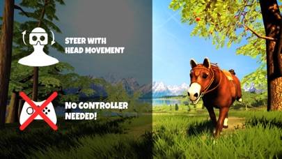 VR Horse Riding Simulator : VR Game for Google Cardboard App skärmdump #3