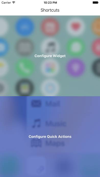 Shortcuts (Quick Open) Скриншот приложения #2